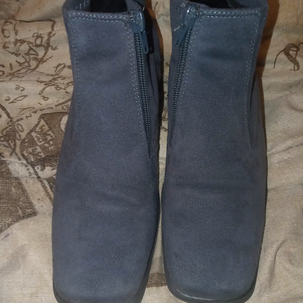 Navy Blue Boots